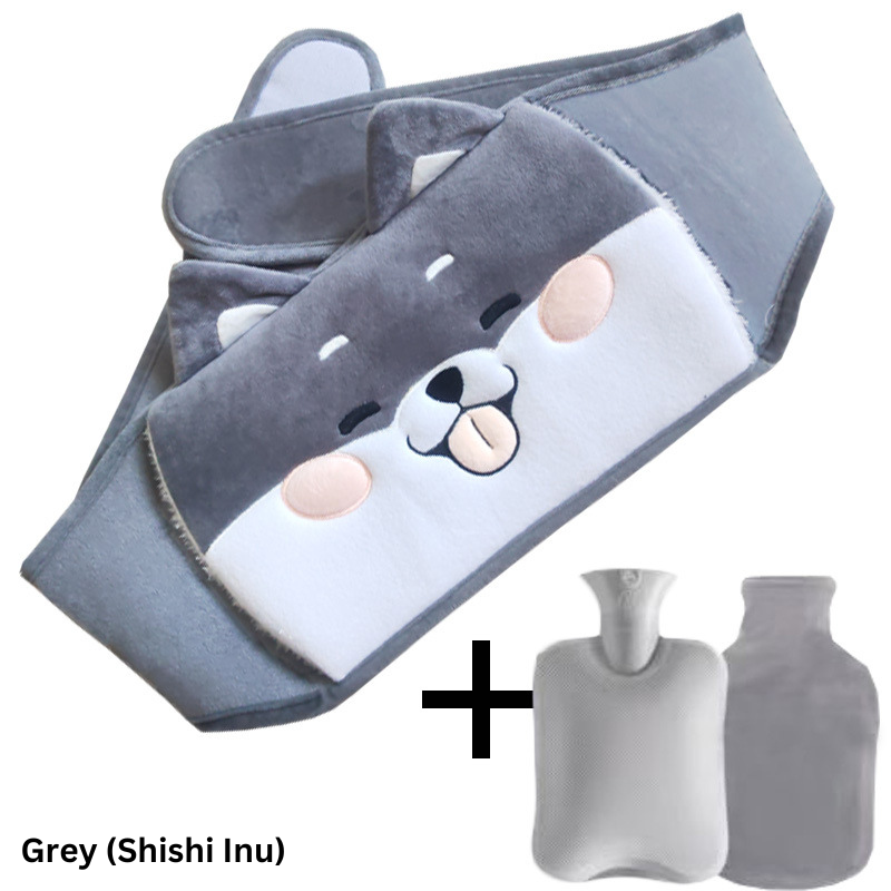 Faja con bolsa de agua caliente