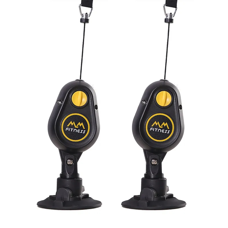 Entrenador de cuerda de tracción con resistencia para fitness con ventosa