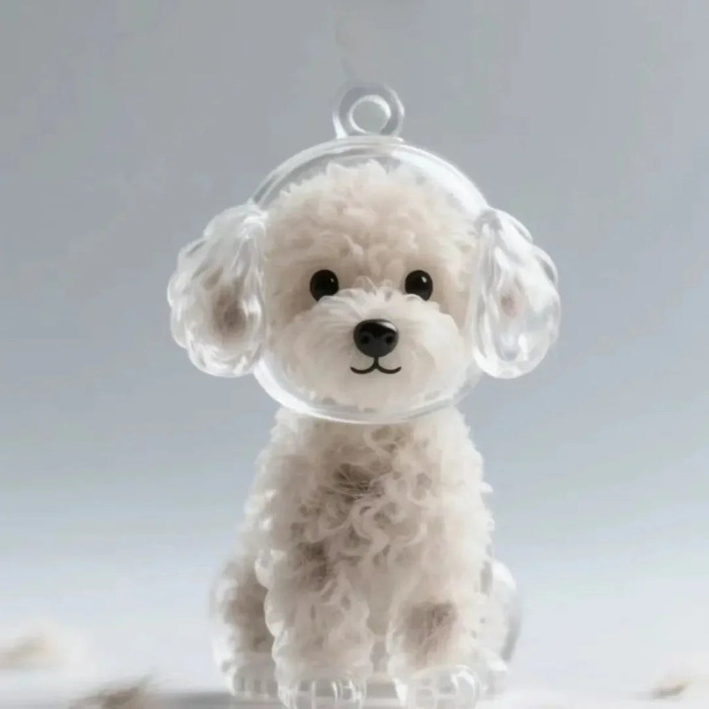 Llavero con Pelo de Mascota