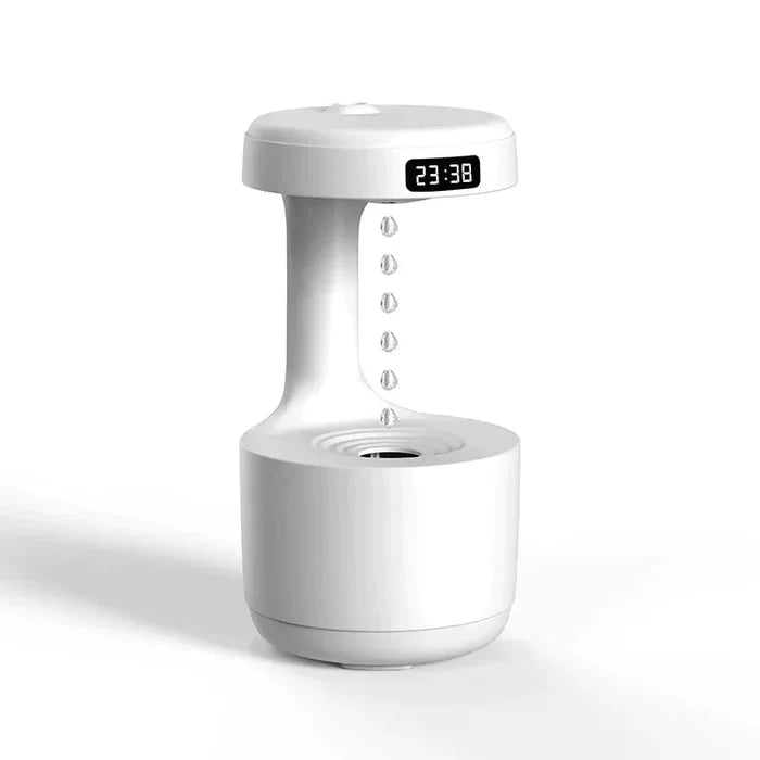 Humidificador de gotas de agua antigravedad