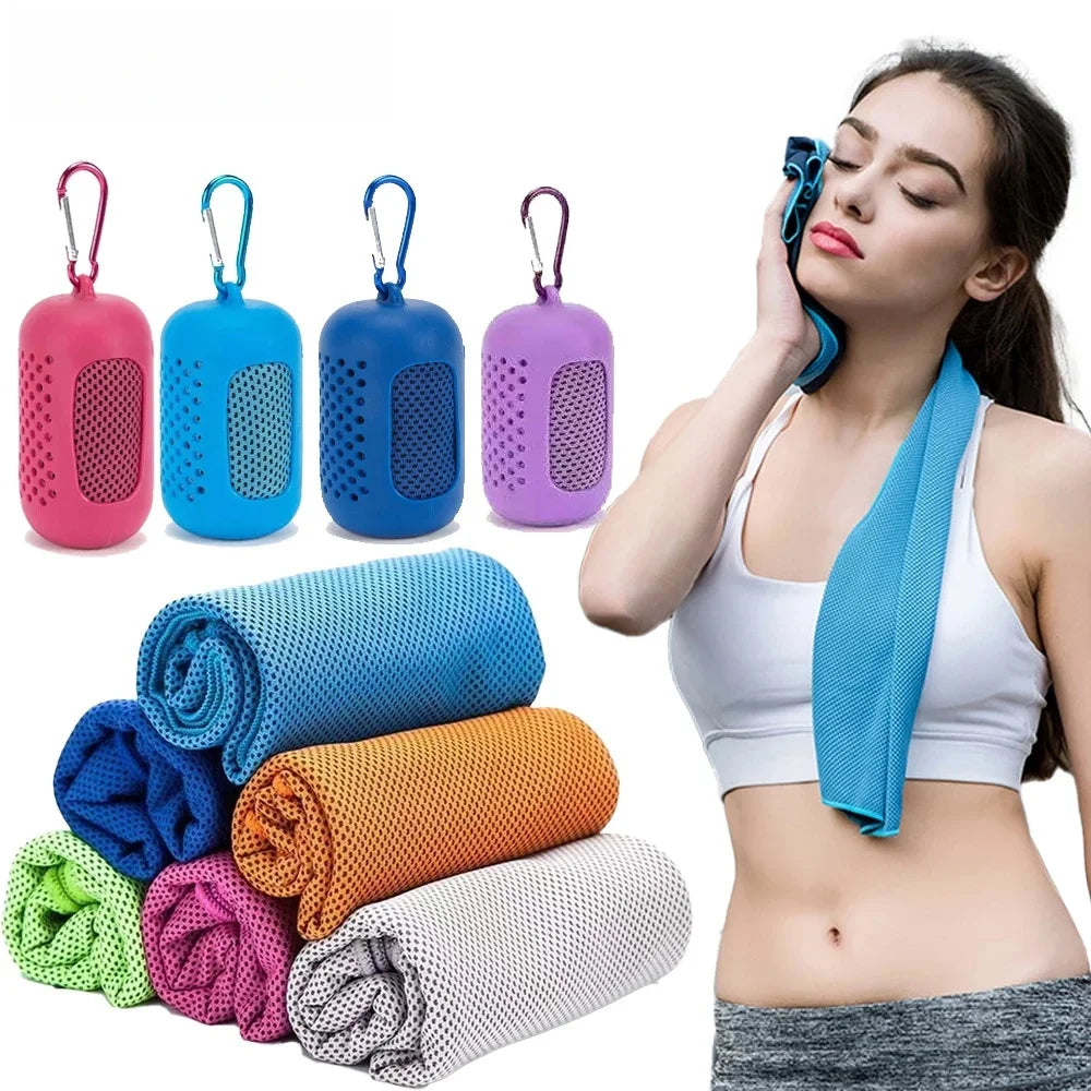 Toalla refrescante deportiva de secado rápido