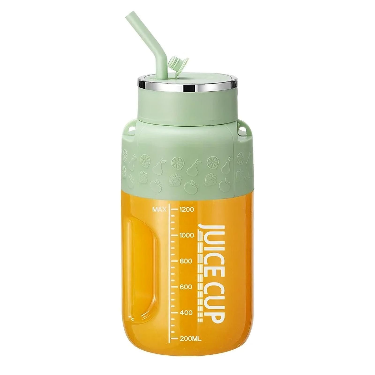 Vaso licuadora portátil para fruta