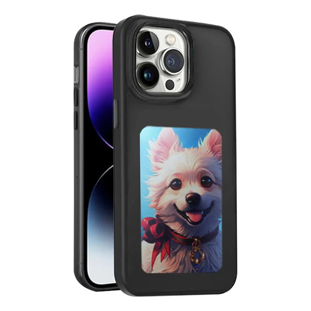 Funda de móvil personalizable de tinta electrónica