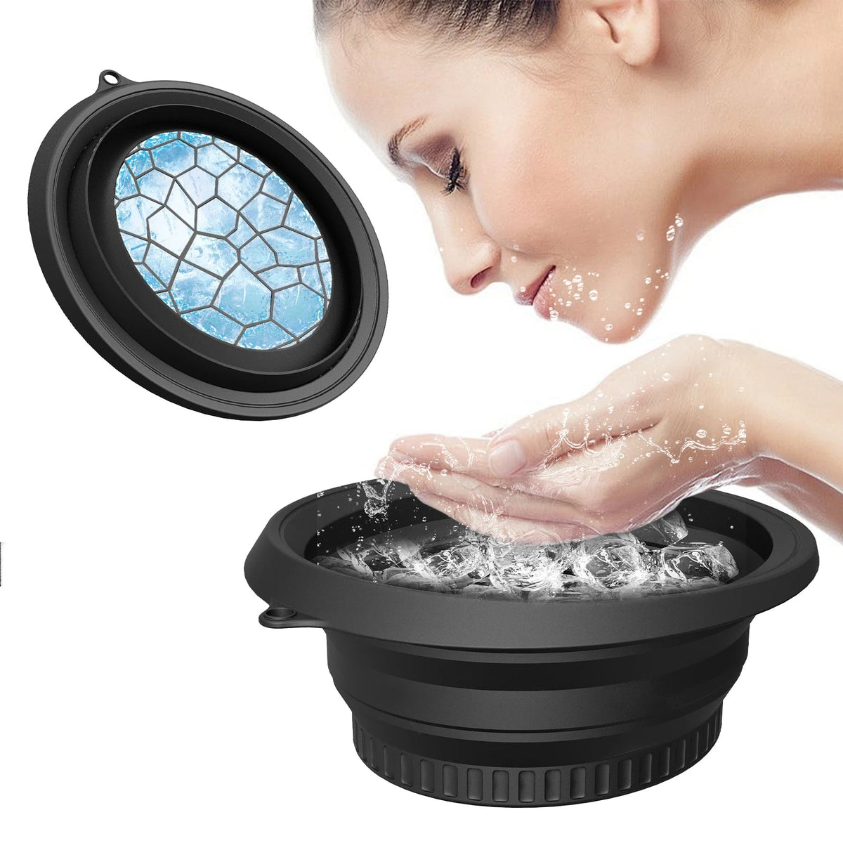 Cuenco Facial para Baño de Hielo