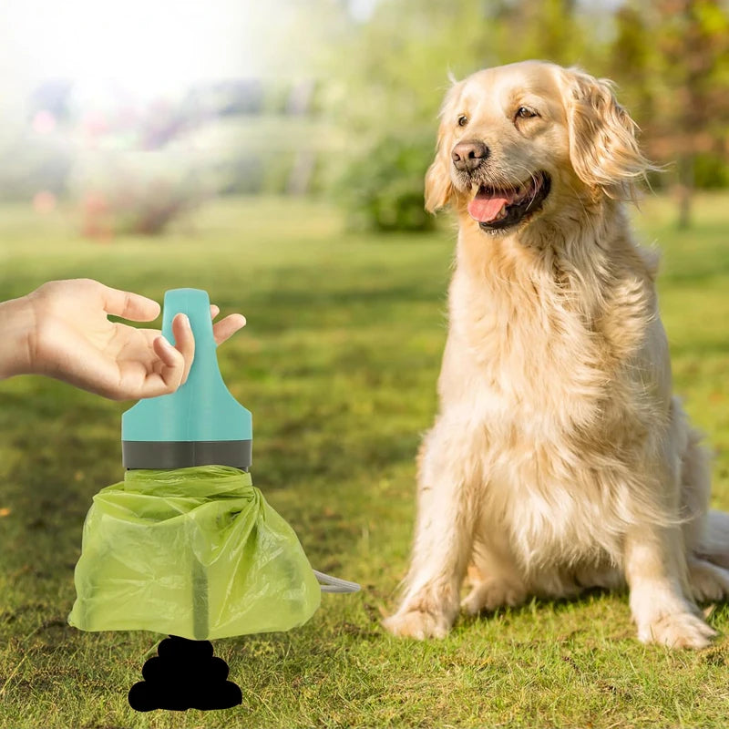 Recogedor portátil de excrementos para perros