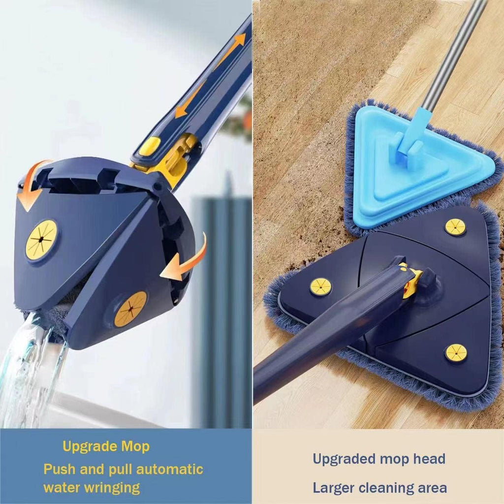 Mopa triangular autoescurrible