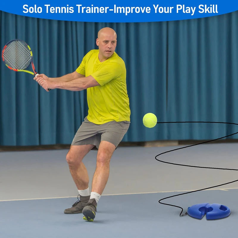 Entrenador de rebote para pelota de tenis