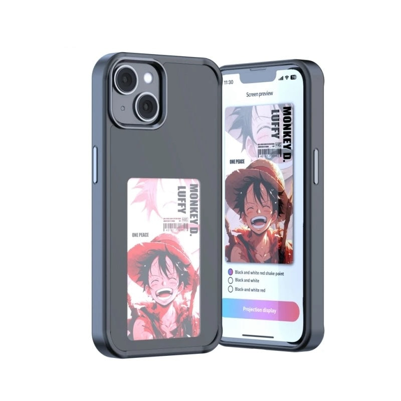 Funda de móvil personalizable de tinta electrónica