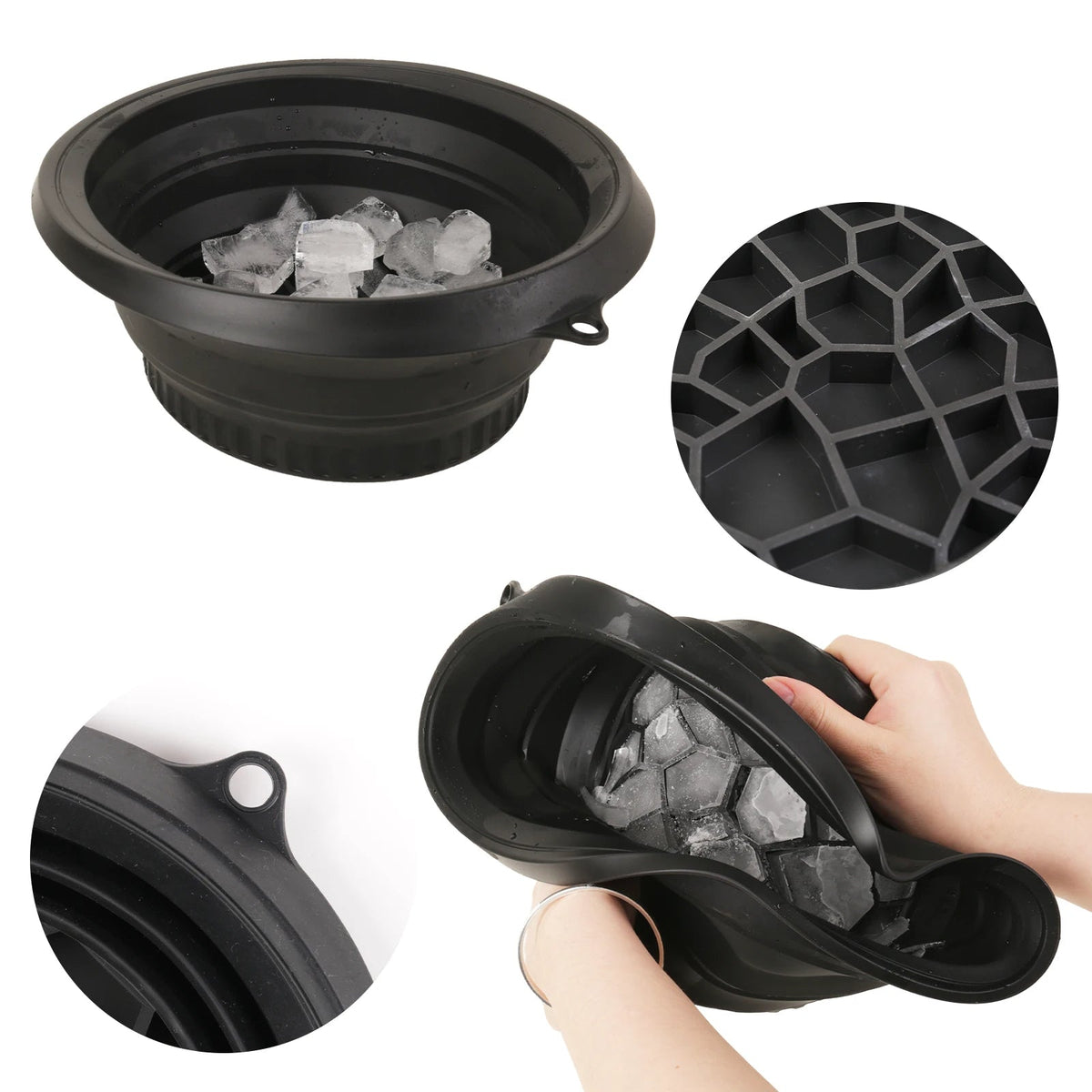 Cuenco Facial para Baño de Hielo