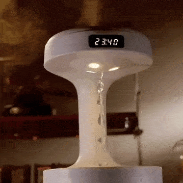 Humidificador de gotas de agua antigravedad