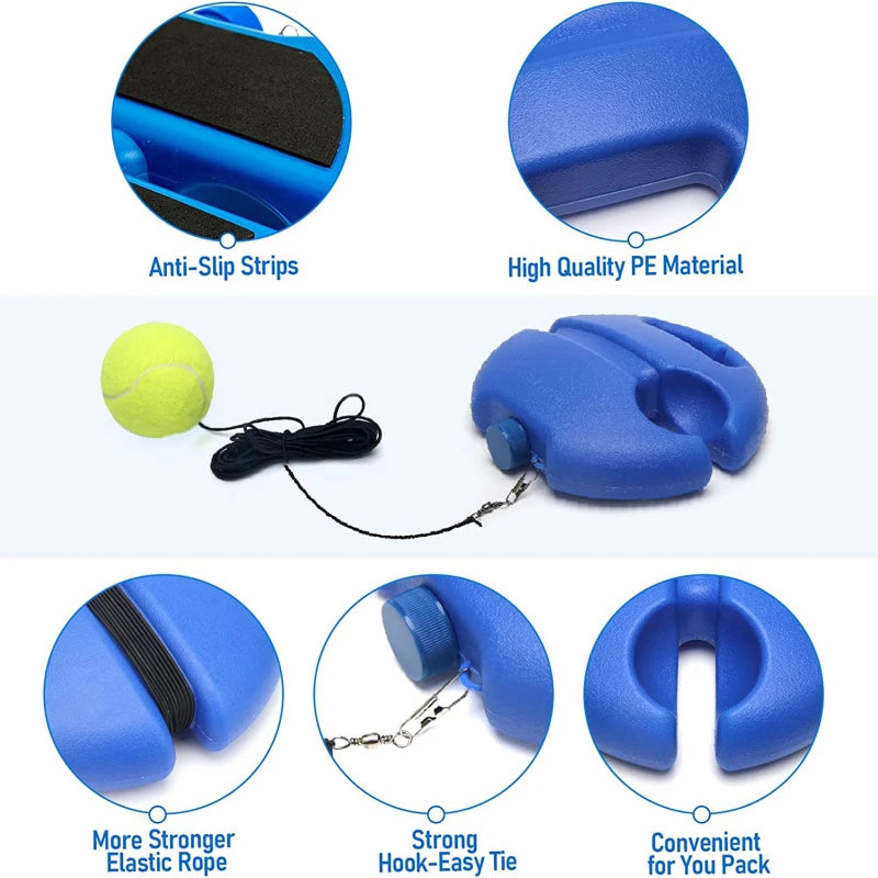 Entrenador de rebote para pelota de tenis