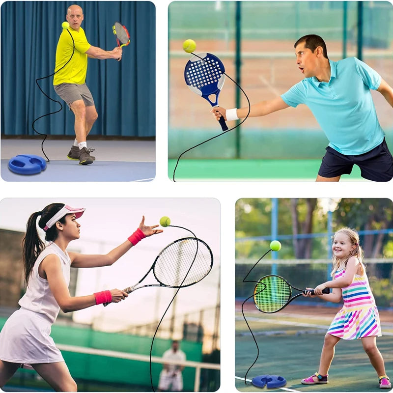 Entrenador de rebote para pelota de tenis
