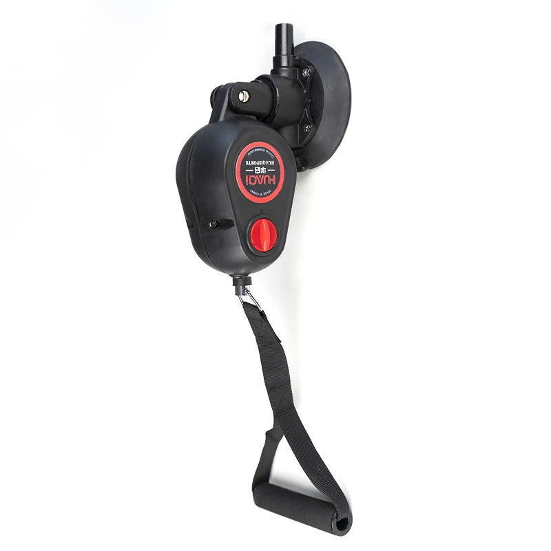 Entrenador de cuerda de tracción con resistencia para fitness con ventosa