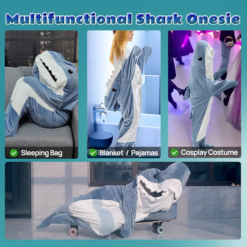 Manta tiburón para dormir