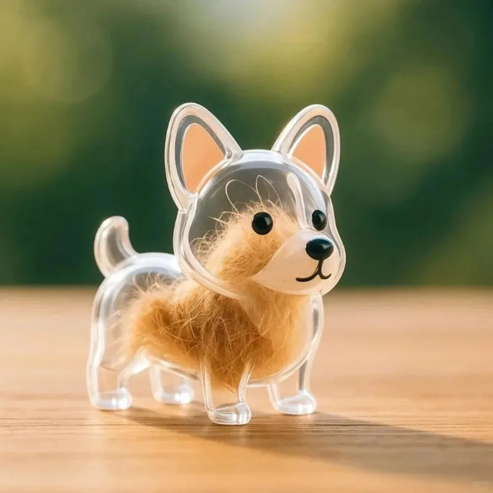 Llavero con Pelo de Mascota