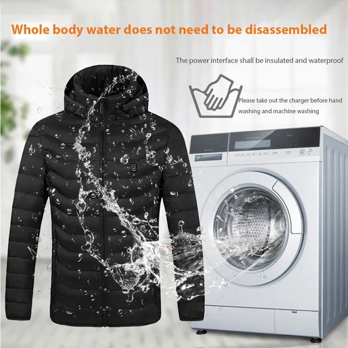 Chaqueta calefactable