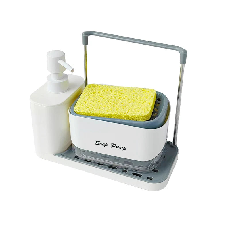 Set dispensador de jabón de manos y lavavajillas 5 en 1