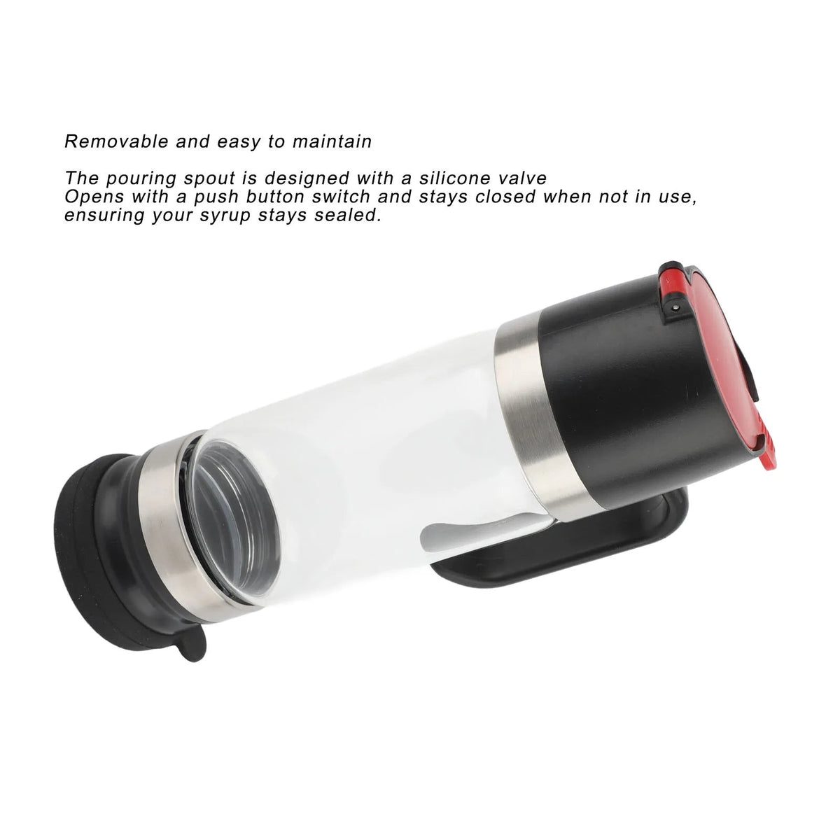 Dispensador de miel con asa antigoteo