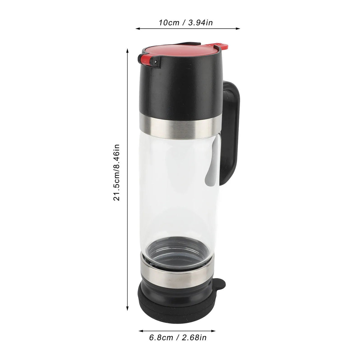 Dispensador de miel con asa antigoteo